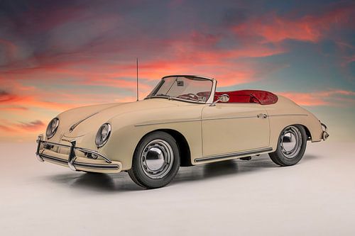 Porsche 356, sports car, convertible by Gert Hilbink