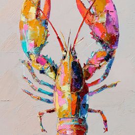 Rainbow Lobster by Christian Ovís