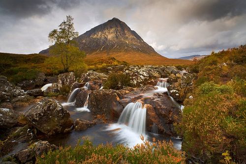Buachaille Etive Mor, Schottland von Peter Bolman