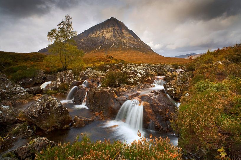 Buachaille Etive Mor, Schottland von Peter Bolman