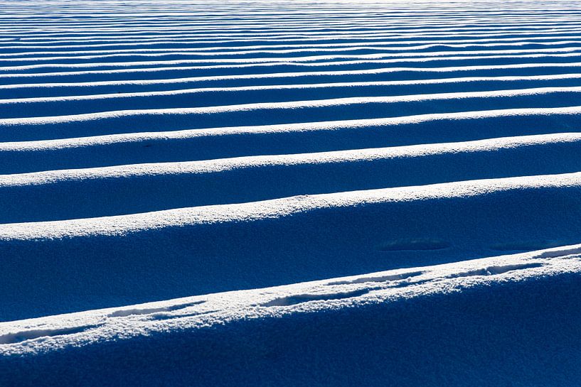 sneeuw lijnen by Vione van Leeuwen