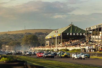 Revival op Goodwood met Lotus, Jaguar, Ferrari, Lister van Bob Van der Wolf