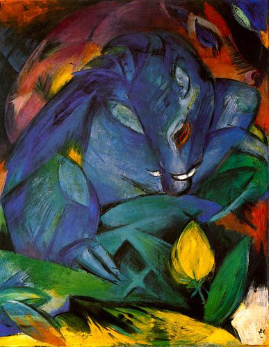 Franz Marc - Wild boar (boar and sow) by Peter Balan