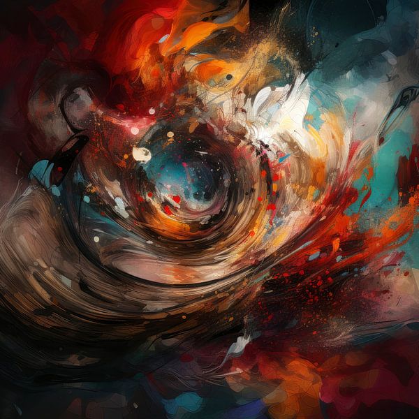 Tanzende Galaxien von Christian Ovís