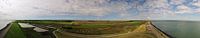 Panorama of Burgh-Haamstede from Plompe tower