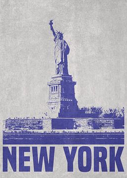 Statue de la Liberté, NYC sur DEN Vector
