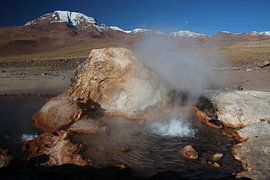 Geysers d'El Tatio, Altiplano, Andes, Chili sur A. Hendriks
