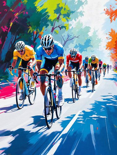 Wielrennen: tempo maken in het peloton