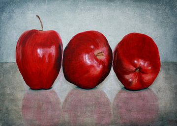 Nature morte aux pommes sur Andrea Meyer
