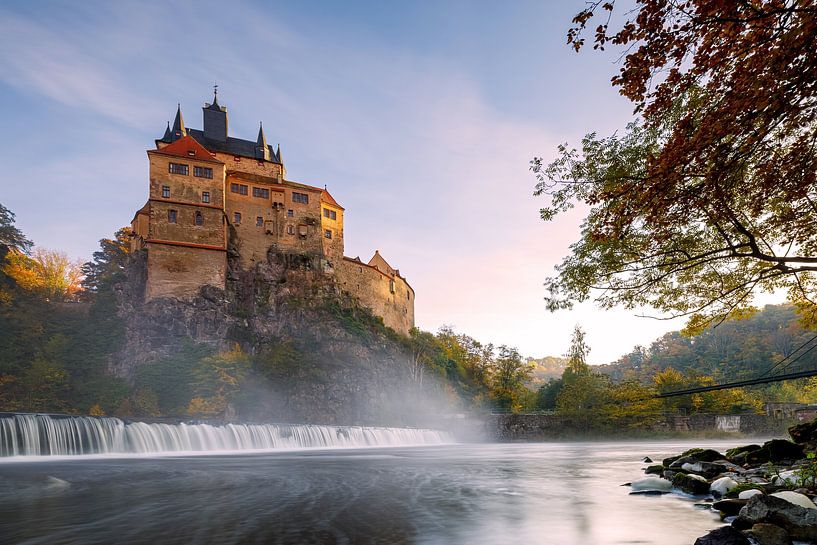 Die Burg Kriebstein in Sachsen von Roland Brack