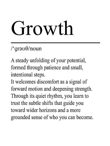 Groei definitie - Wit