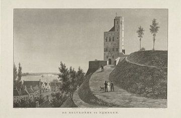 Willem Hendrik Hoogkamer, Aussichtsturm Belvedere in Nijmegen, 1832 - 1864