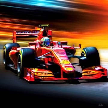 formula 1 by Gelissen Artworks