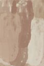 Beige, Terra, Rosa und Braun. Pinselstriche in neutralen warmen Farben. von Dina Dankers Miniaturansicht