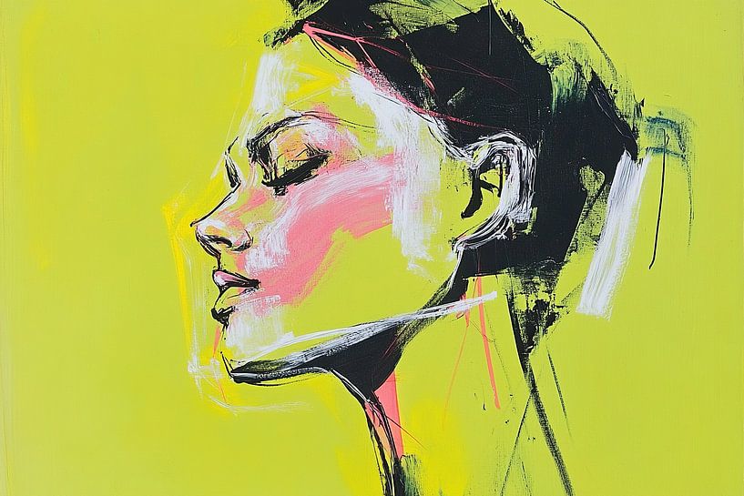 Neon Gaze by Wonderful Art