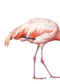 There Goes the Flamingo.... von Marja van den Hurk