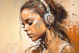 Deep into Music No. 85 by ARTEO Paintings