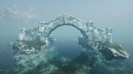 Die verlorene Brücke: Eine mystische Unterwasserwelt von Artz by Mr.JAi