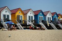 Beach huts in Vlissingen.