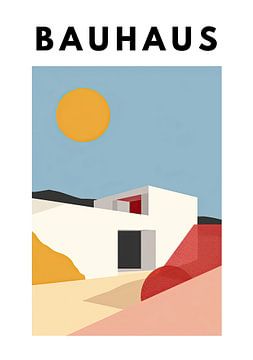 Bauhaus Poster Bauhaus Kunstdruck von Niklas Maximilian