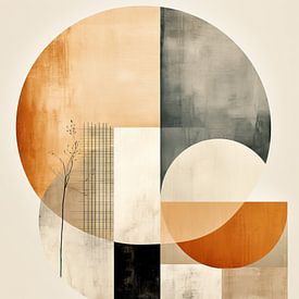 Abstract Painting for the Garden by Flower Studio