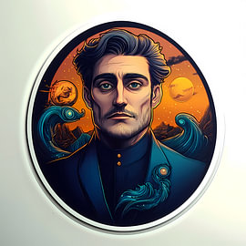 Neptune's gaze by Vythryd Arts