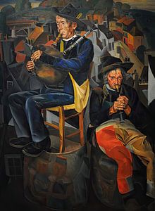 Boris Dmitrijewitsch Grigorjew - Pfeifenspieler
