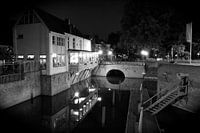 Het Diezehuys aan de Oude Dieze Den Bosch in zwart/ wit