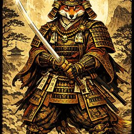 Samurai-dieren van cotto art