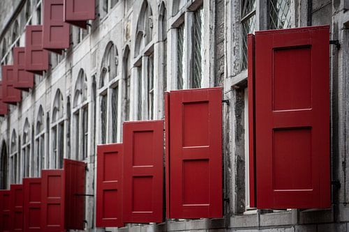 Des trappes rouges à Utrecht