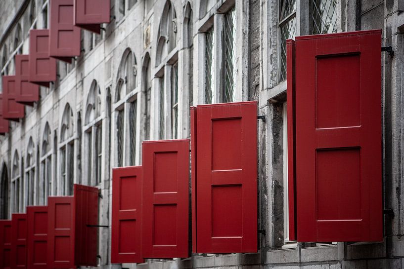 red hatches in Utrecht by Eric van Nieuwland