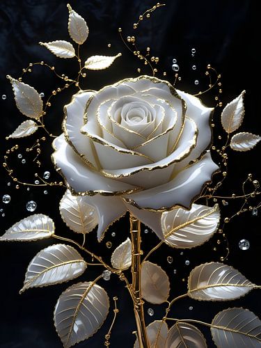 Un chef-d'œuvre intemporel d'art floral élégant sur Artistic