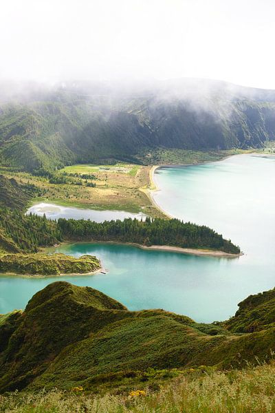 Lagoa do Fogo Azoren van Jan Brons