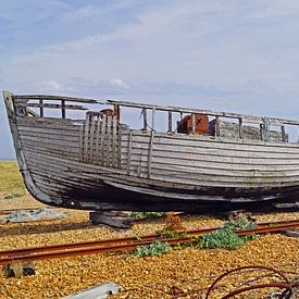 Bootswrack in  Dungeness von Babetts Bildergalerie