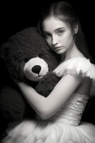 Mon cher ours en peluche par PixelMint.