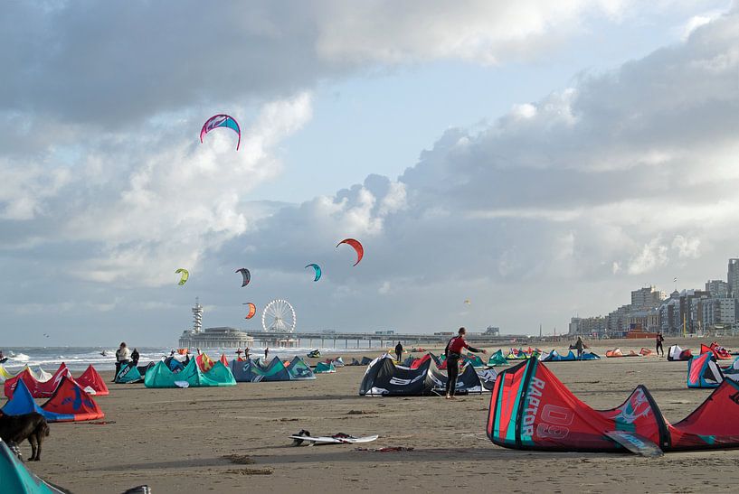 Kitesurfen Scheveningen von Judith Cool