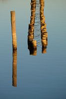 weerspiegeling in het water