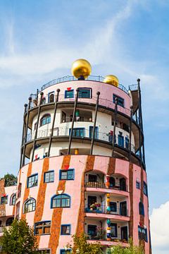 The Green Citadel in Magdeburg by Werner Dieterich