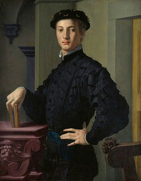 Portret van een jongeman, Bronzino (gezien bij vtwonen)