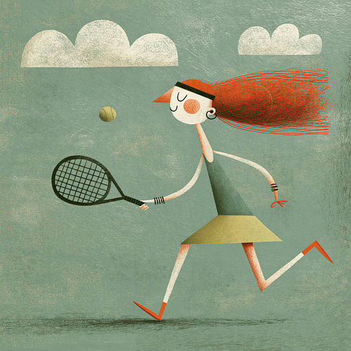 Tennis plezier