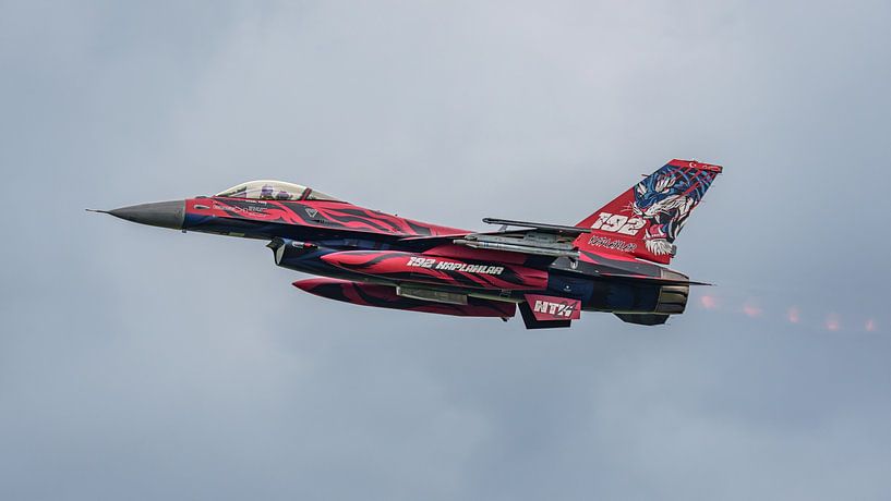 Falcon de combat F-16C de General Dynamics (Turquie). par Jaap van den Berg