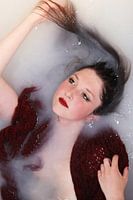 Rêve Rouge – Photographie de Portrait Fine Art