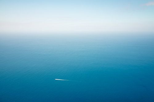 View of the Atlantic Ocean from Madeira