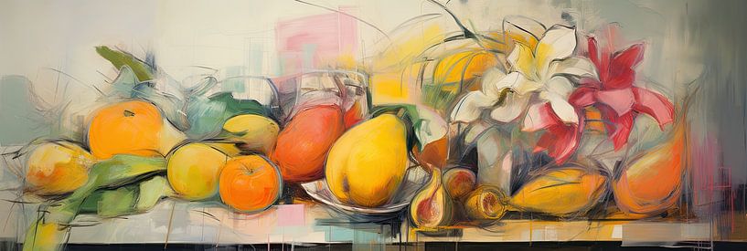 Gaaf van Abstract Schilderij