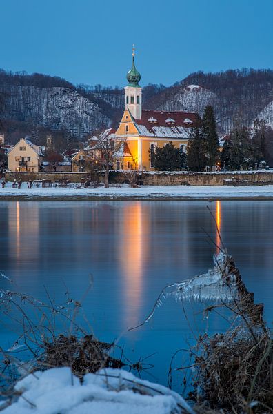 Winterstimmung am "Maria am Wasser" von Sergej Nickel