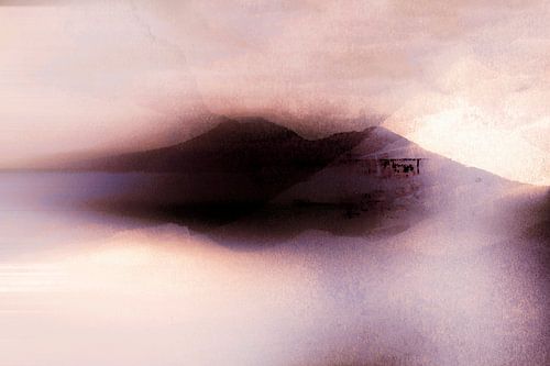 Japans Zomerberglandschap Japandi