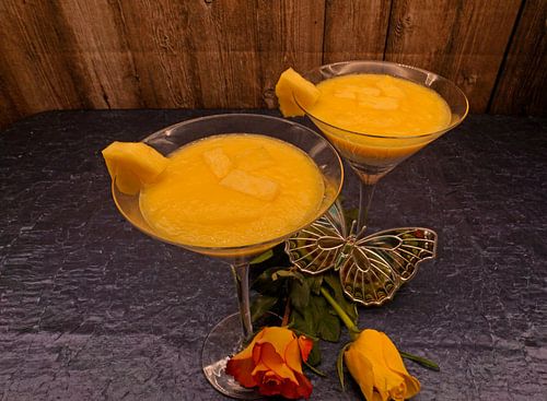 Ananas Yoghurt Dessert in een Glas