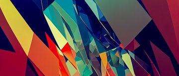 abstracte kleurrijke mozaïek achtergrond textuur illustratie 01 van Animaflora PicsStock