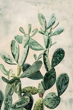 Cactus print by But First Framing