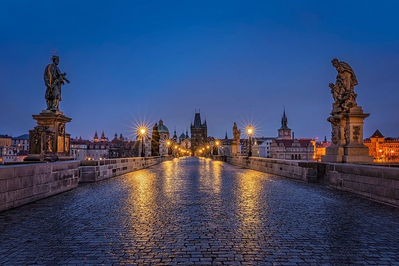 Karlsbrücke Prag von Bea Budai